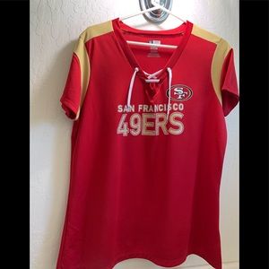 XL NFL team apparel 49er top
